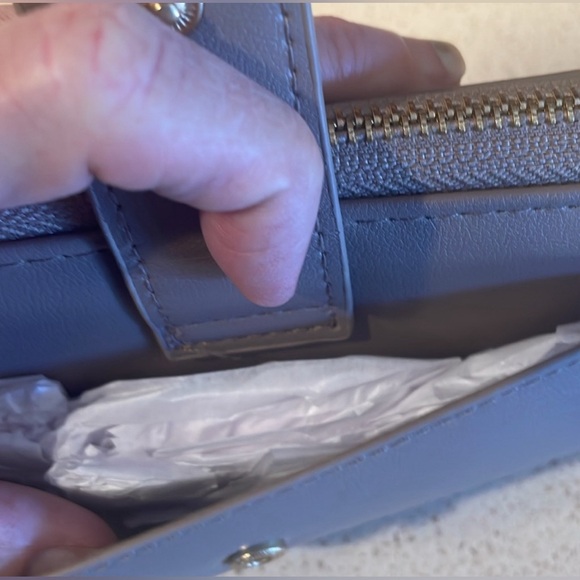 NWOT Bagley Mischka Taupe Long Wallet msrp $55 - Picture 8 of 8